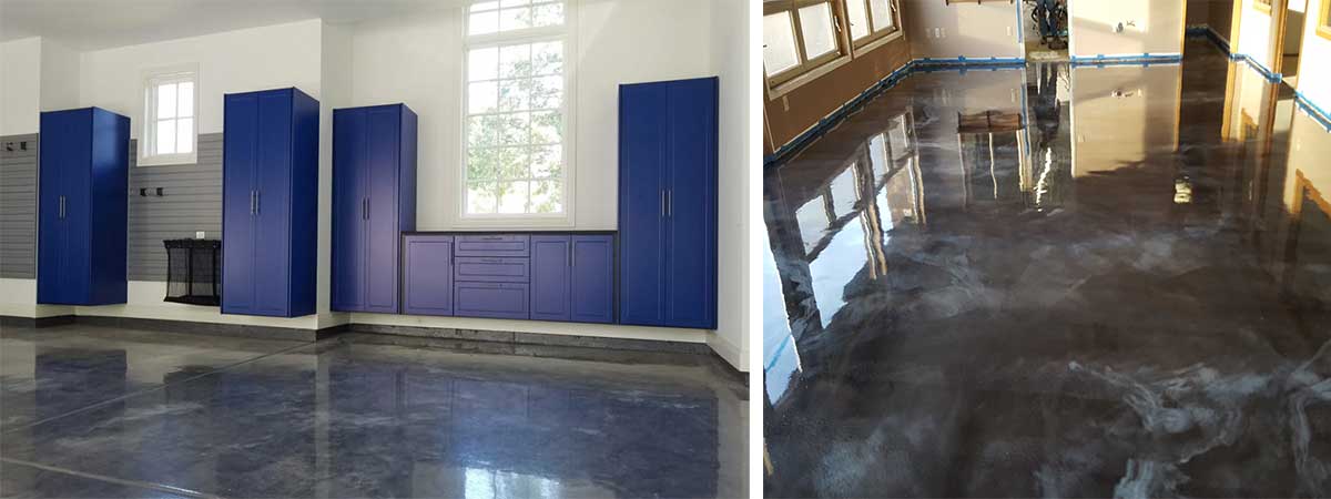 Metallic Garage Flooring College Station TX